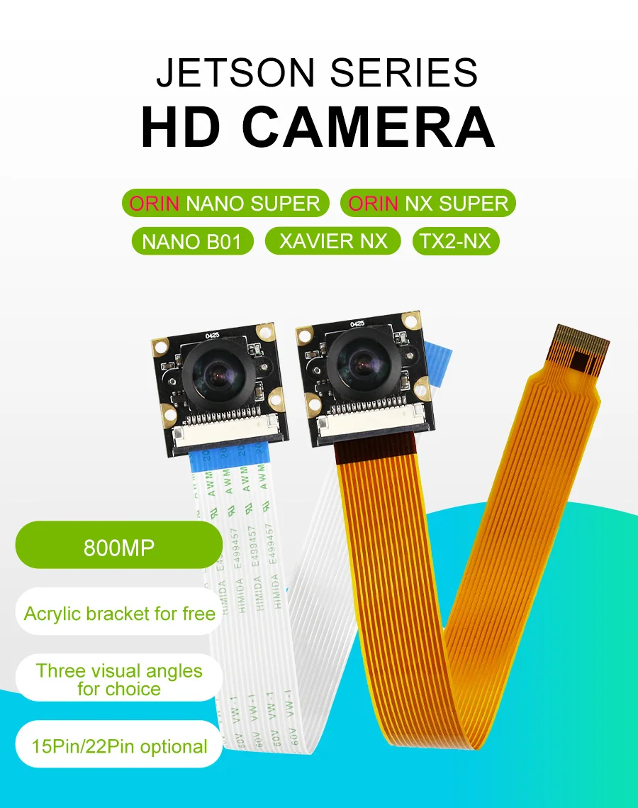 Nieuwe Jetson Nano Camera 8MP  - Raspberry Pi Global Shutter Camera Imx296 recensie en prijs